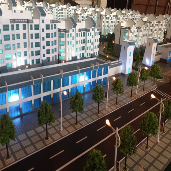 民勤积石山楼盘模型