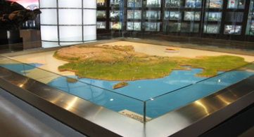 农业积石山积石山沙盘模型的使用方法