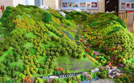 机械工业积石山积石山沙盘模型设计制作难度比建筑模型高