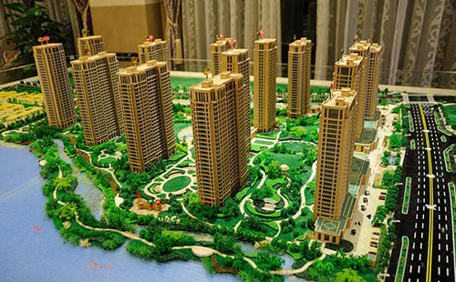 积石山楼盘模型怎么制作